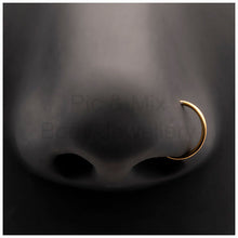 Load image into Gallery viewer, Nose ring - Dark Gold