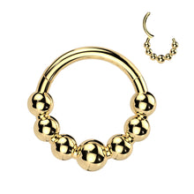 Load image into Gallery viewer, Bubbles Hinged Ring