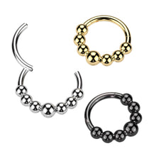 Load image into Gallery viewer, Bubbles Hinged Ring