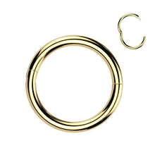 Load image into Gallery viewer, Nose ring - Titanium Hinged