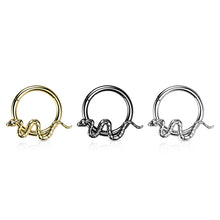 Load image into Gallery viewer, Titanium Hinged 1.2x10mm Snake
