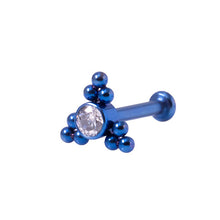 Load image into Gallery viewer, Push Fit Titanium Labret bar 1.2