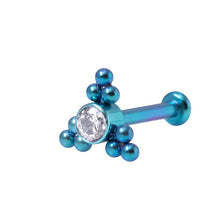Load image into Gallery viewer, Push Fit Titanium Labret bar 1.2