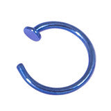 Load image into Gallery viewer, Anodised titanium or black open rings 0.8 x 7,8 or 9mm