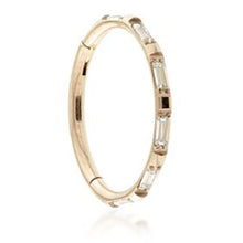 Load image into Gallery viewer, Hinged 'Baguettes' Ring