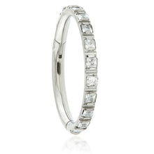 Load image into Gallery viewer, Hinged blaze crystals, High Polish, rose or Gold Pvd - shop floor