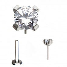 Load image into Gallery viewer, Initial Piercing - Assorted Claw set Labrets