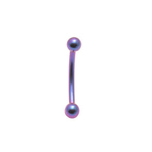 Load image into Gallery viewer, Initial Piercing - Assorted colours/plain or crystal curved barbells