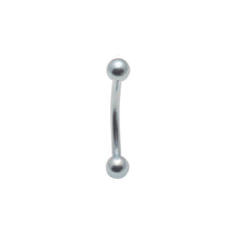 Load image into Gallery viewer, Initial Piercing - Assorted colours/plain or crystal curved barbells