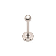 Load image into Gallery viewer, Initial Piercing - Labret bar Crystal