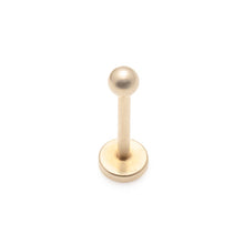 Load image into Gallery viewer, Initial Piercing - Labret bar Crystal