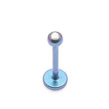 Load image into Gallery viewer, Initial Piercing - Labret bar Crystal
