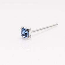 Load image into Gallery viewer, Sterling Silver Square nose stud