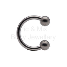 Load image into Gallery viewer, Initial Piercing - Assorted colours Circular barbells