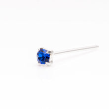 Load image into Gallery viewer, Sterling Silver Square nose stud
