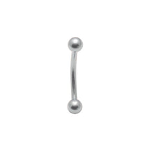 Load image into Gallery viewer, Initial Piercing - Assorted colours/plain or crystal curved barbells
