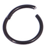 Load image into Gallery viewer, Initial Piercing - 24k Gold or Black plated titanium ring