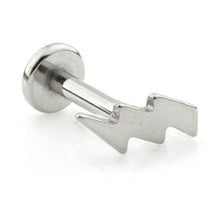 Load image into Gallery viewer, Screw Fit Titanium Labret bar 1.2 x 6,7 or 8mm