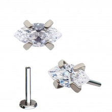 Load image into Gallery viewer, Initial Piercing - Assorted Claw set Labrets