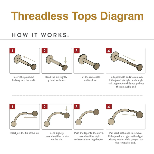 How to Use Push-Fit (Threadless) Jewellery