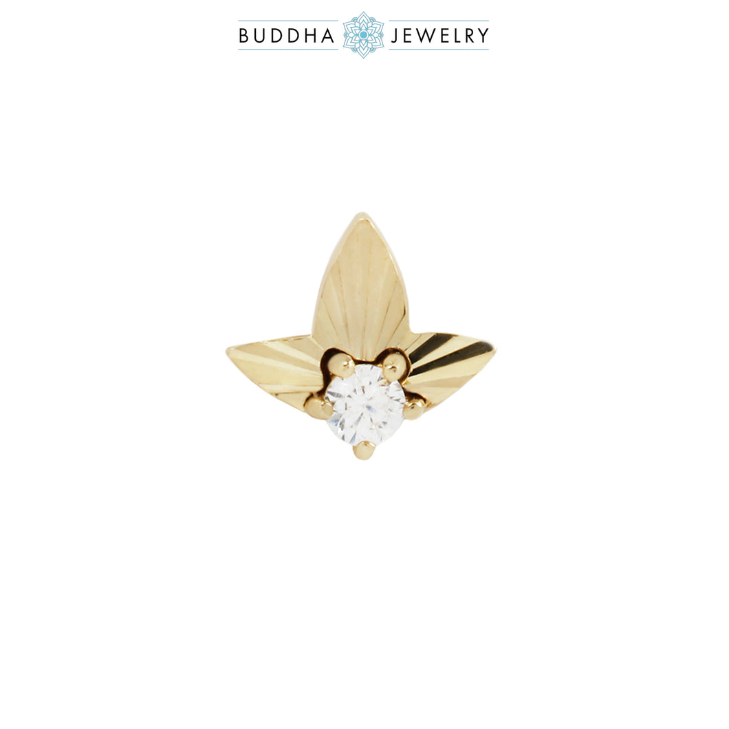 Gratitude - CZ/Yellow Gold
