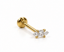 Load image into Gallery viewer, Ti Claw-set Crystals 1.2x8mm
