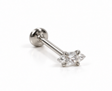 Load image into Gallery viewer, Ti Claw-set Crystals 1.2x8mm
