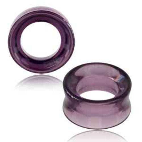 Concave Purple Glass Tunnel