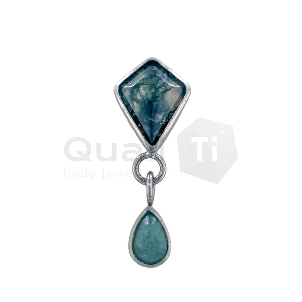 'Patina' Moss Agate Attachment