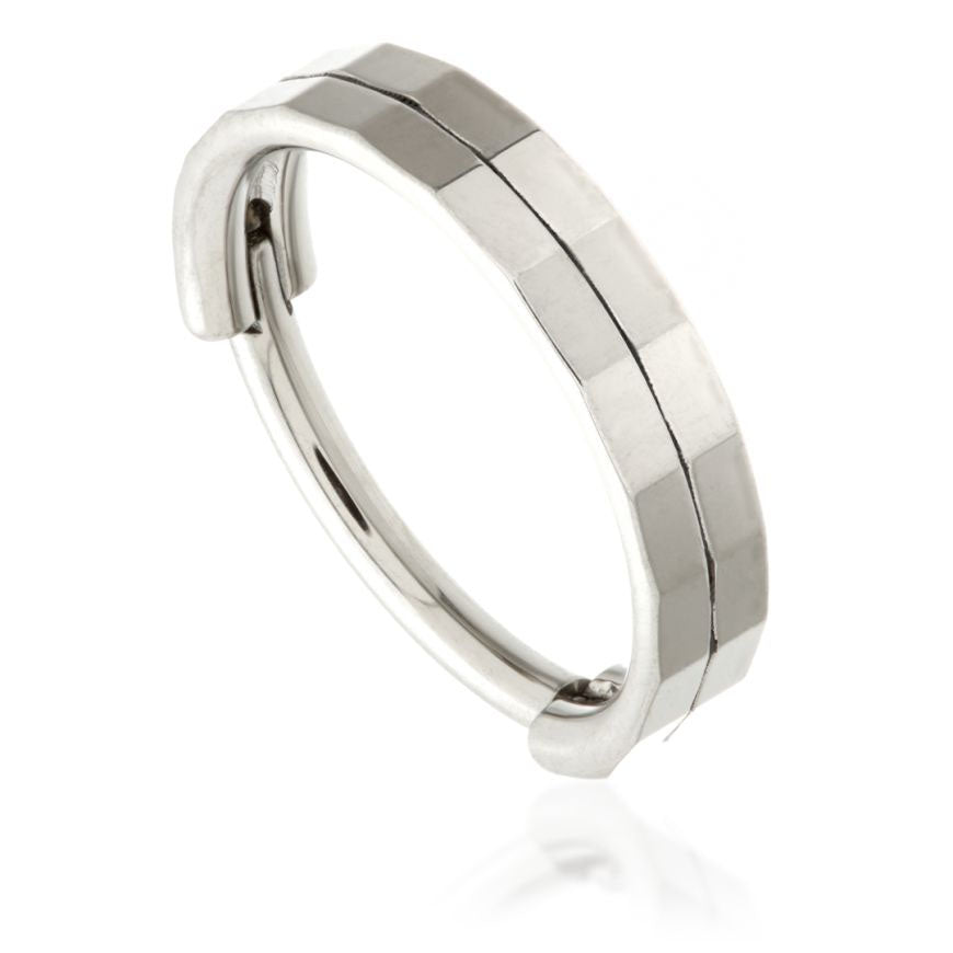 Two band Hinged ring