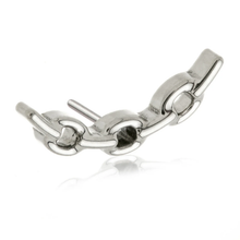 Load image into Gallery viewer, Zircon Gold Ti Threadless Jewelled Chain Labret
