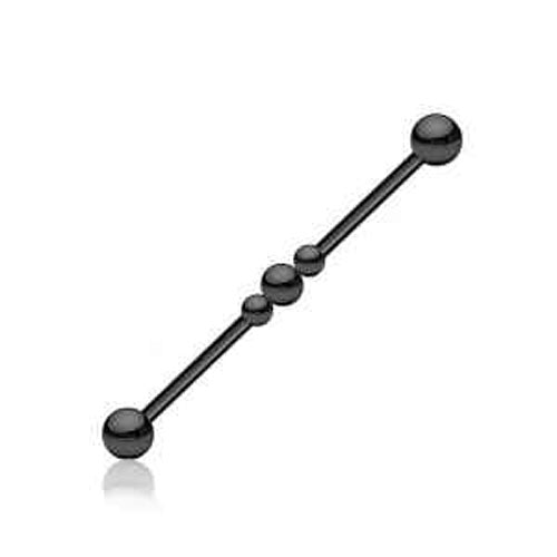 Black PVD  3 Bead 316L Industrial bar