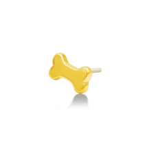 Load image into Gallery viewer, Junipurr Gold Dog Bone
