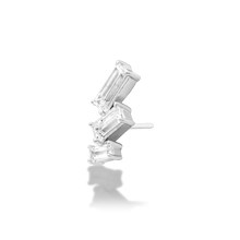 Load image into Gallery viewer, Junipurr Happy Trails - White Gold For healed Piercings

