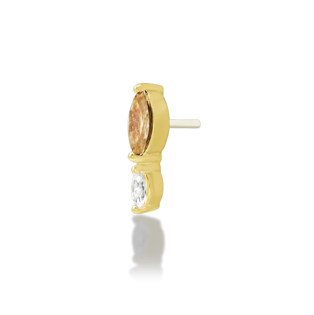 Junipurr Emersyn Champagne - Yellow Gold