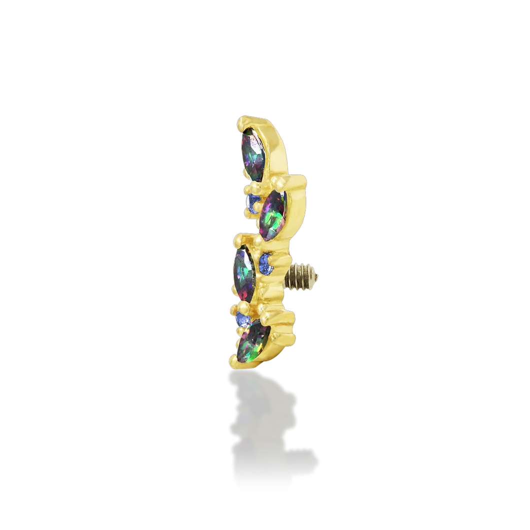 Junipurr Andreia Mystic - Threaded - Yellow Gold