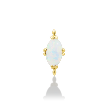 Load image into Gallery viewer, Junipurr Xara - Yellow Gold/Synthetic Opal
