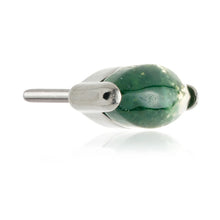 Load image into Gallery viewer, Marquise push fit titanium labret
