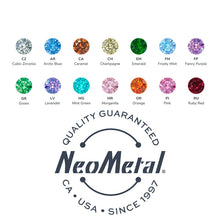 Load image into Gallery viewer, Titanium Baguette Cut Gem Fan Cluster Labret - Neometal
