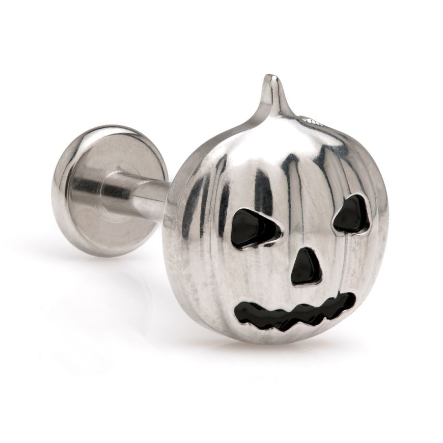 Pumpkin Internal titanium labret