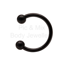Load image into Gallery viewer, Initial Piercing - Assorted colours Circular barbells
